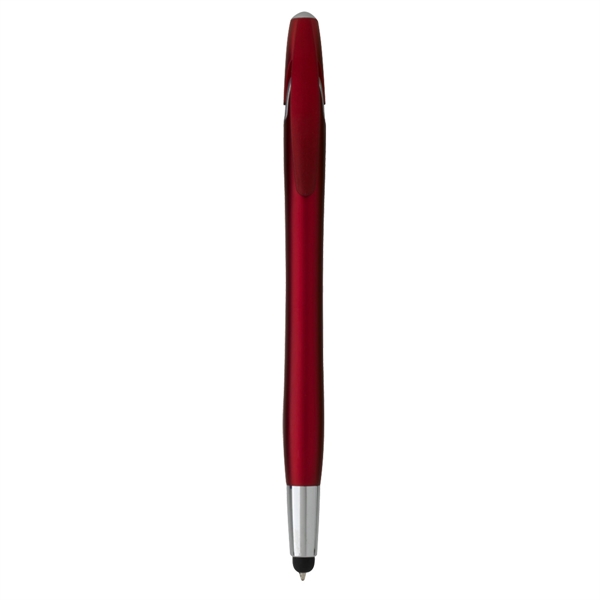 RED color option for Plastic Pen With Stylus