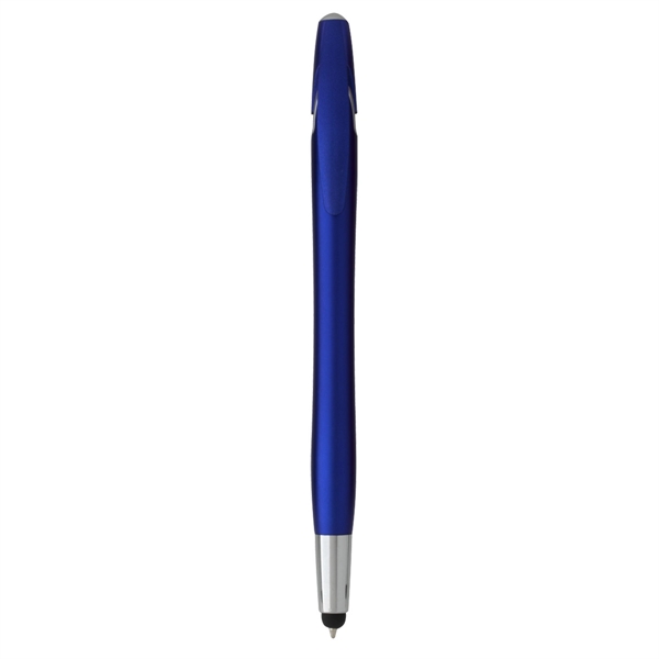 Royal Blue color option for Plastic Pen With Stylus