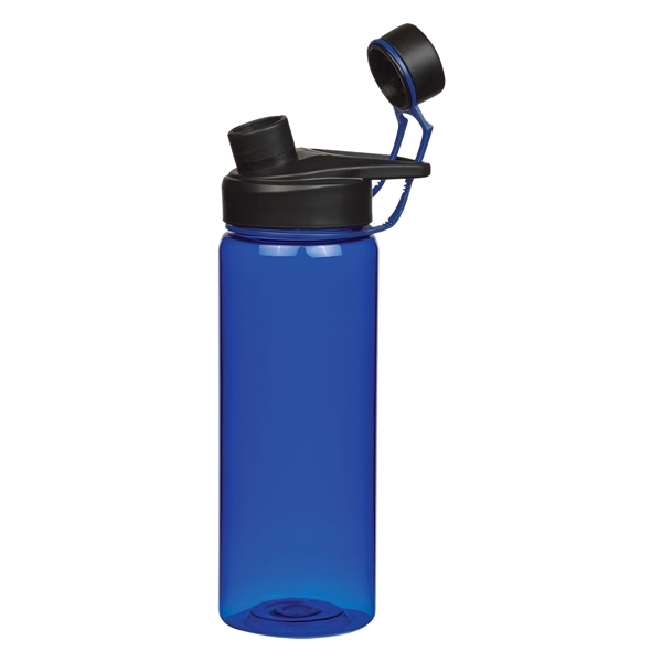 TRANSLUCENT BLUE color option for 25 Oz. Fitness Water Bottle