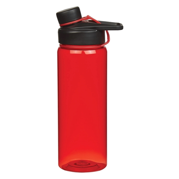 TRANSLUCENT RED color option for 25 Oz. Fitness Water Bottle