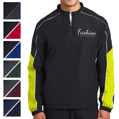 Main photo of Colorblock Polyester Shirt