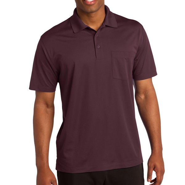 MAROON color option for Casual Polo Tee