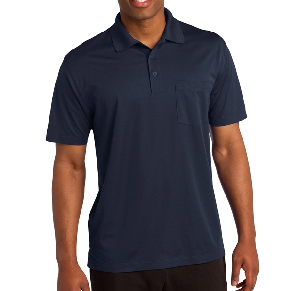 True Navy color option for Casual Polo Tee