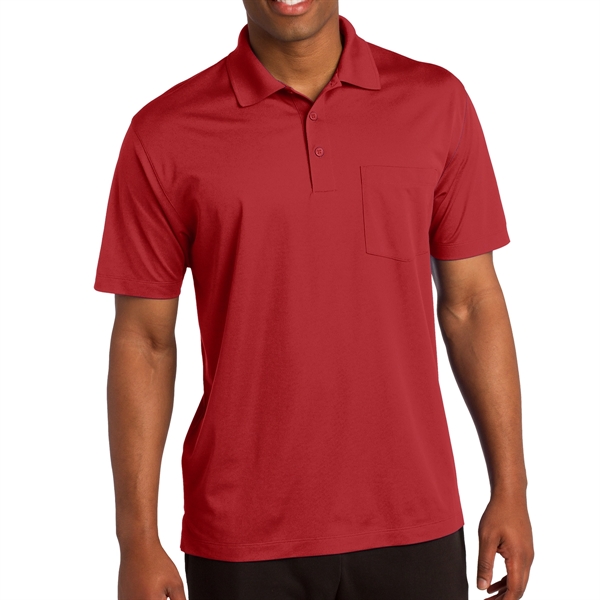 True Red color option for Casual Polo Tee