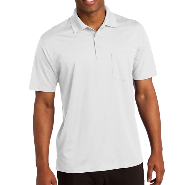 WHITE color option for Casual Polo Tee