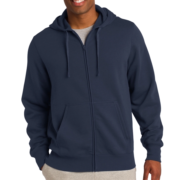 True Navy color option for Crown Full Zip Hooded Sweatshirt