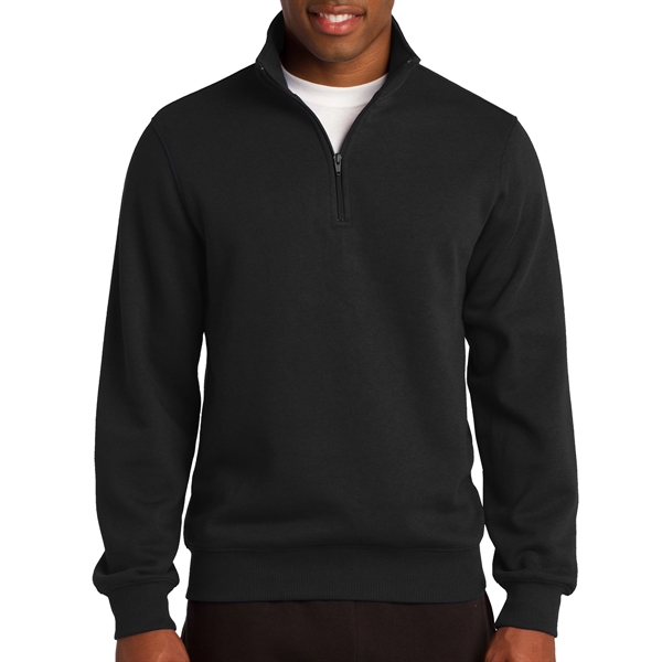 Black color option for Sport Tek® 1/4 Zip Sweatshirt
