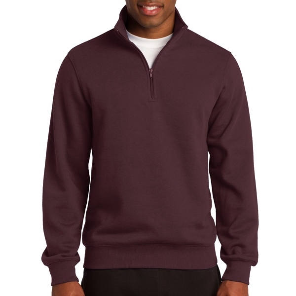 Maroon color option for Sport Tek® 1/4 Zip Sweatshirt