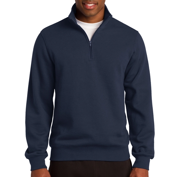 True Navy color option for Sport Tek® 1/4 Zip Sweatshirt