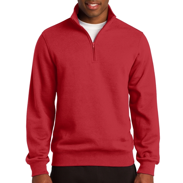 True Red color option for Sport Tek® 1/4 Zip Sweatshirt