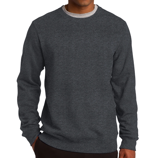 GRAPHITE HEATHER color option for Heavy Duty Crewneck Sweatshirt