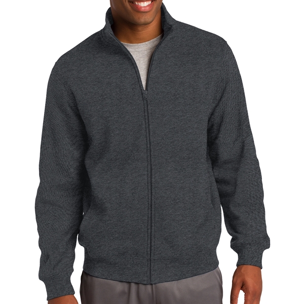 GRAPHITE HEATHER color option for Lively Full Zip Sweatshirt