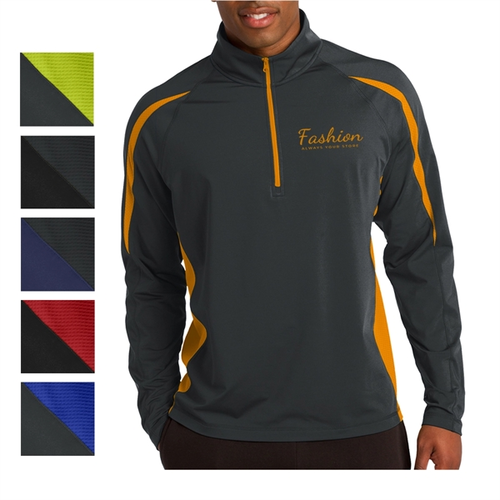 Main photo of Masters' 1/2 Zip Colorblock Pullover