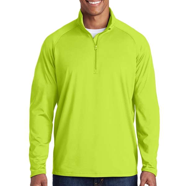 CHARGE GREEN color option for Sports Stretchy 1/2 Zip Pullover