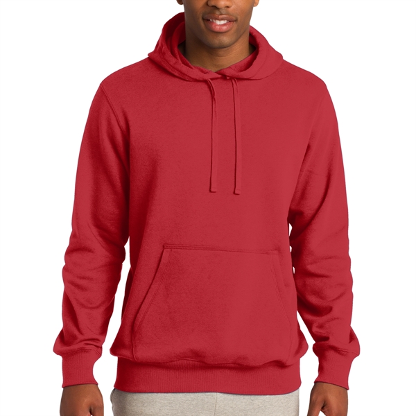 True Red color option for Comfy Pullover Hooded Sweatshirt