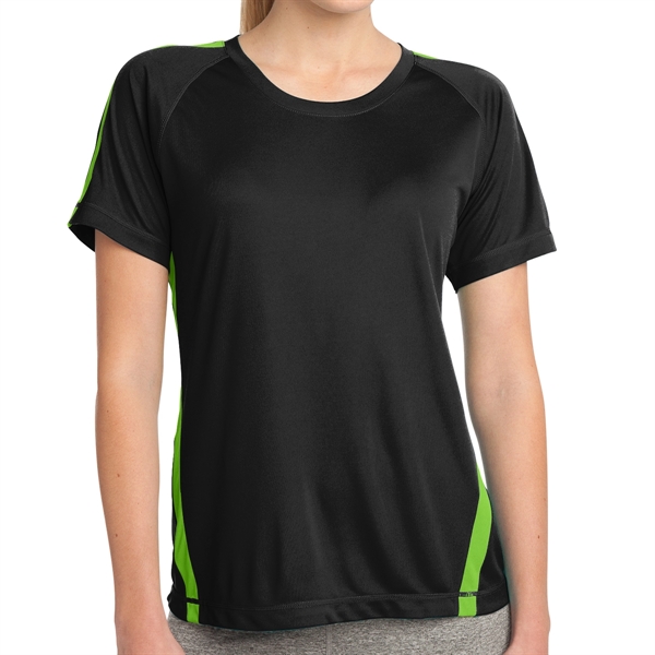 BLACK/LIME SHOCK color option for Desire Sporting T Shirt