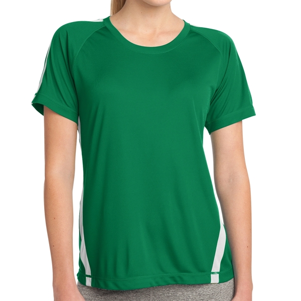 KELLY GREEN/WHITE color option for Desire Sporting T Shirt