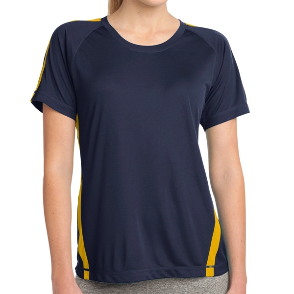 TRUE NAVY/ GOLD color option for Desire Sporting T Shirt