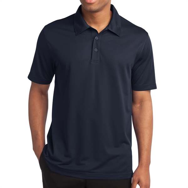 True Navy color option for Plegler Polo Shirt