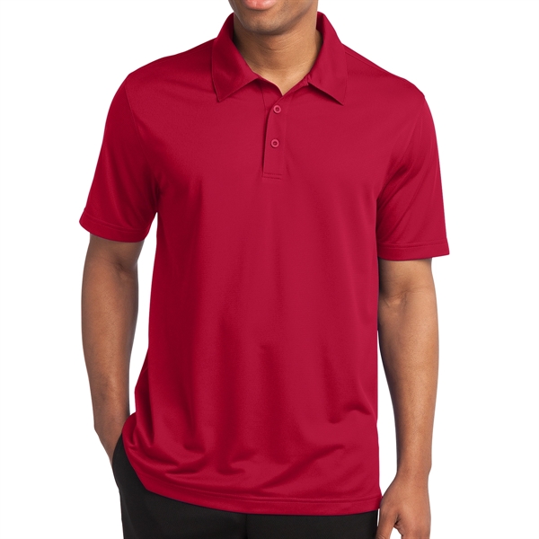 True Red color option for Plegler Polo Shirt