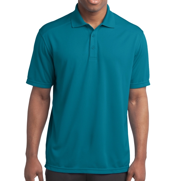 BLUE WAKE color option for Ladies' Polyester Micro Mesh Polo