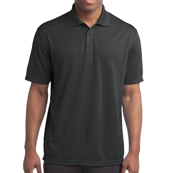 IRON GRAY color option for Ladies' Polyester Micro Mesh Polo