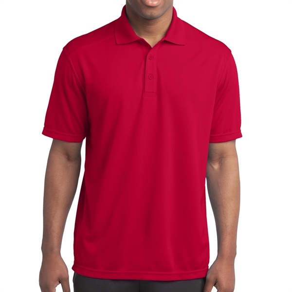 True Red color option for Ladies' Polyester Micro Mesh Polo
