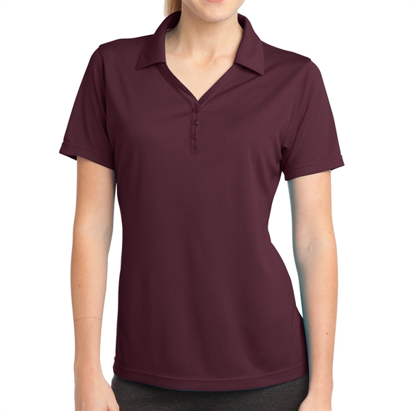 MAROON color option for Ladies' Highly Efficient Moisture Wicking Tee