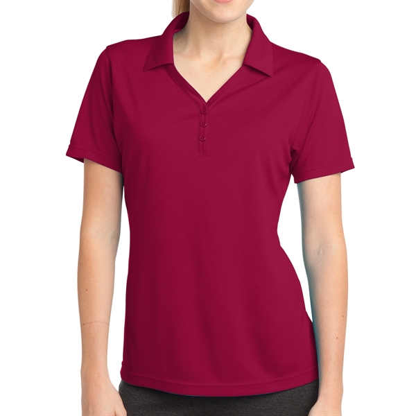 True Red color option for Ladies' Highly Efficient Moisture Wicking Tee