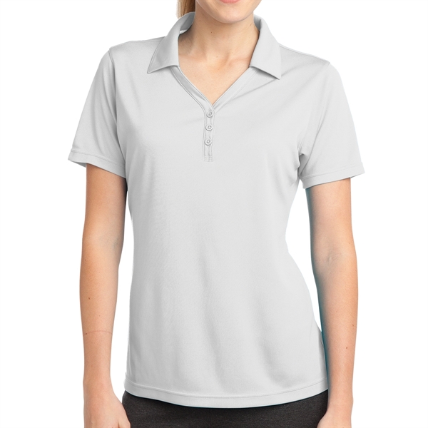 WHITE color option for Ladies' Highly Efficient Moisture Wicking Tee