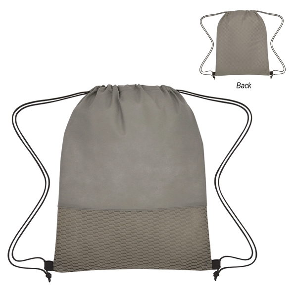 GRAY color option for Non Woven Drawstring Bag