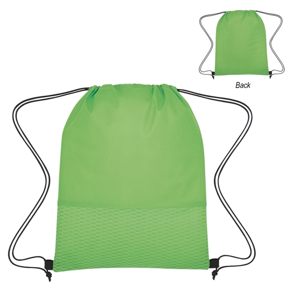 LIME color option for Non Woven Drawstring Bag