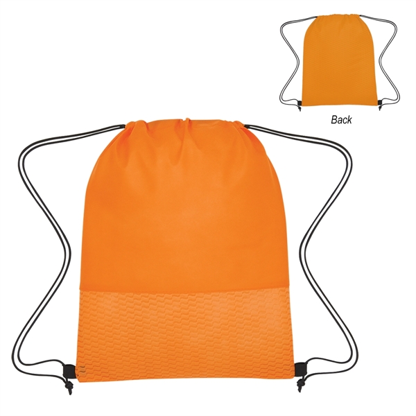 ORANGE color option for Non Woven Drawstring Bag
