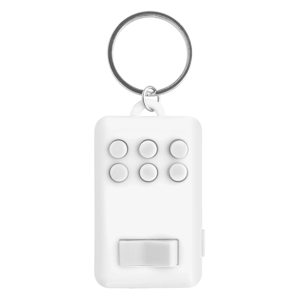 WHITE WITH WHITE color option for Fidgeter's Keychain Light