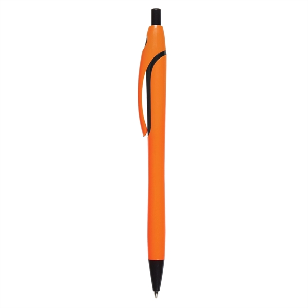 ORANGE color option for Brooklyner's Plunger Action Pen