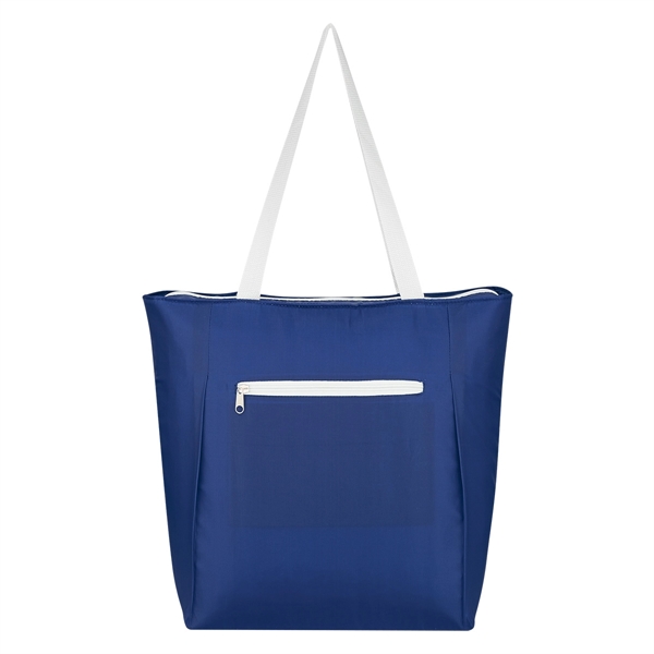 NAVY BLUE color option for Swavy Fashionable Cooler Tote Bag