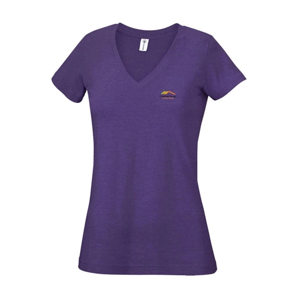 Lavender color option for Classic Junior V Neck Shirt