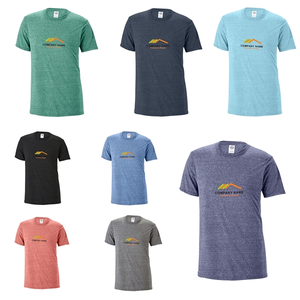 Photo of Tagless Adult Heather Fitted Tee