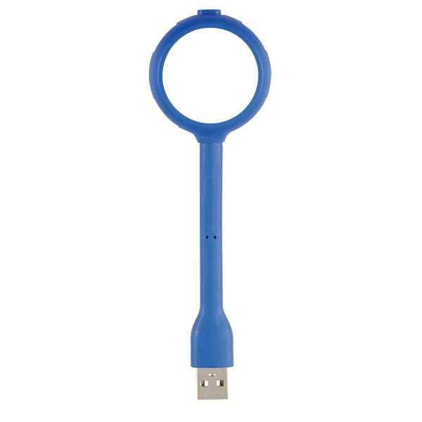 Blue color option for Aluminium Usb Ports With Bright White Light Combo