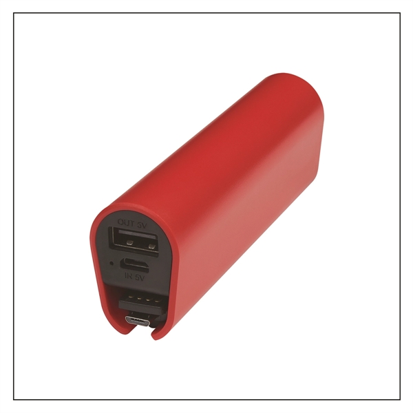 RED color option for Portable 2200 M Ah Power Bank