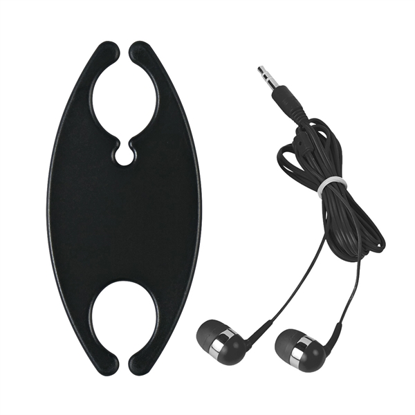BLACK color option for Earbud Arranger With Earbuds.