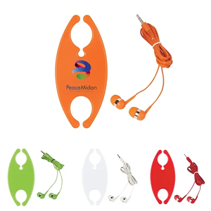 Photo of Earbud Arranger With Earbuds.
