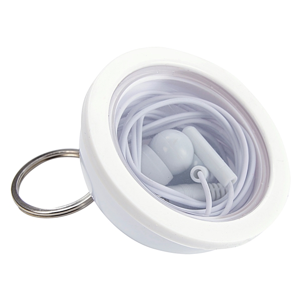 WHITE color option for Convenient Earbuds Holder With Mobile Stand