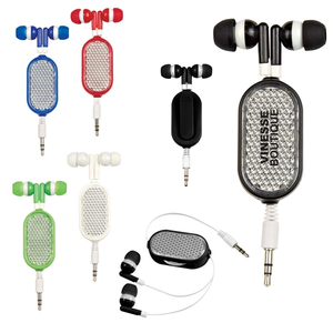 Photo of Stereo Quality Retractable Earbuds