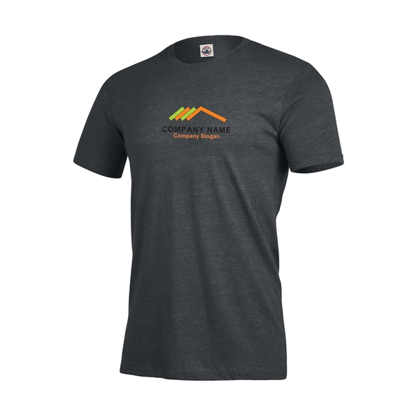 Black color option for Unisex Adult Fitted Ringspun Tee