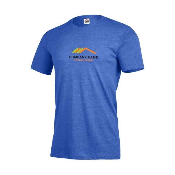 Royal Blue color option for Unisex Adult Fitted Ringspun Tee