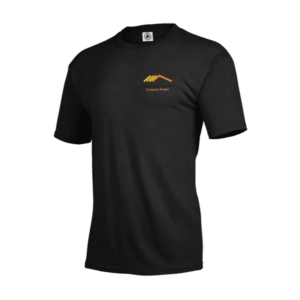 Black color option for High Performance Short Sleeve Adult Tee