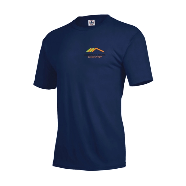 Navy color option for High Performance Short Sleeve Adult Tee