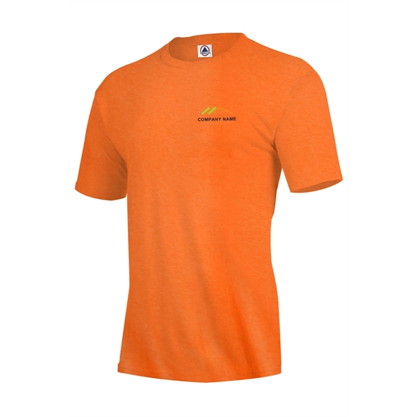 Safety Orange color option for High Performance Short Sleeve Adult Tee