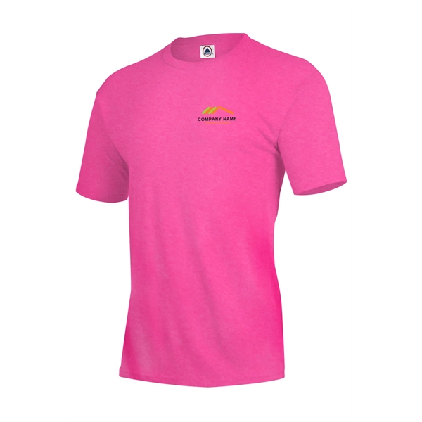 Safety Pink color option for High Performance Short Sleeve Adult Tee